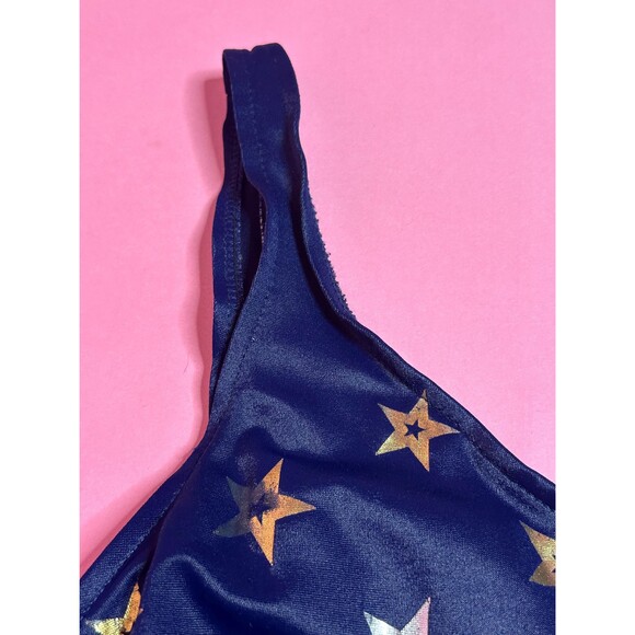 1980s-1990s PACIFIC CONNECTIONS STAR Print One Piece Swimsuit. S-M. AS IS - Picture 4 of 10